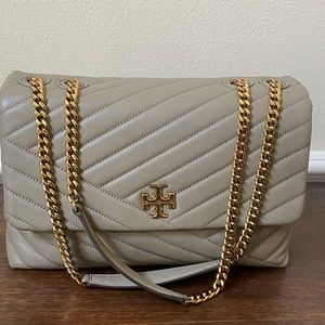 New Tory Burch Kira Chevron leather crossbody